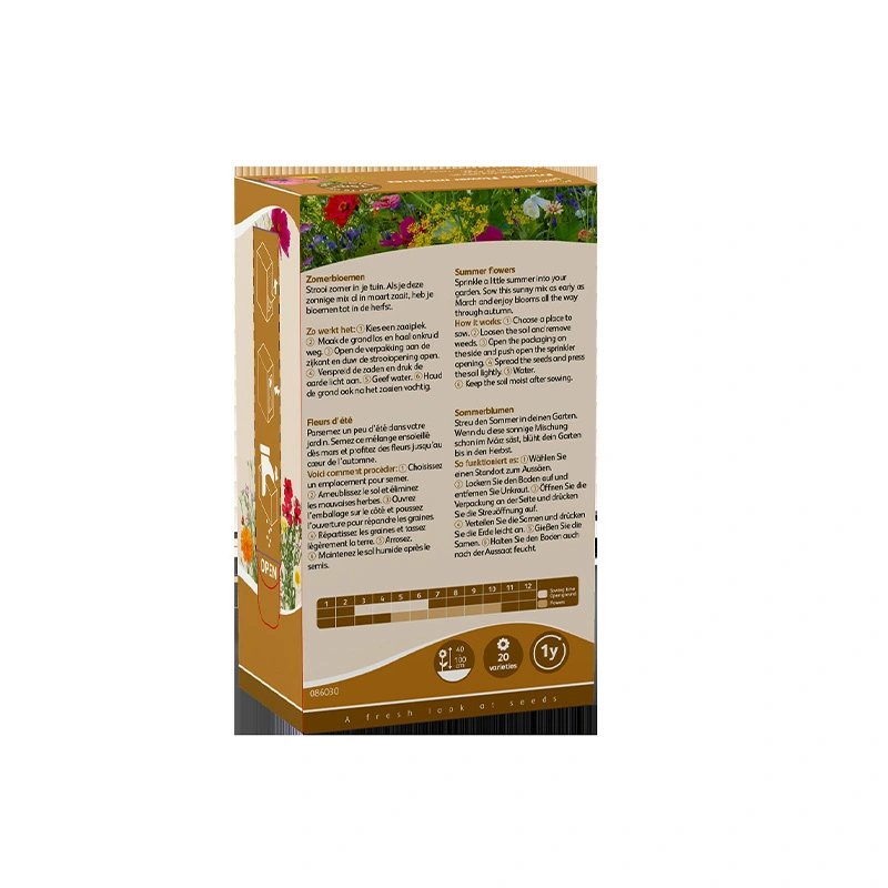 Buzzy® Strooidoosje Friendly Flowers Zomerbloemen 15m² - afbeelding 2
