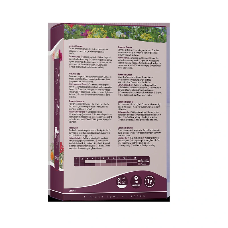Buzzy® Strooidoosje Friendly Flowers Zomerbloemen 50m² - afbeelding 2