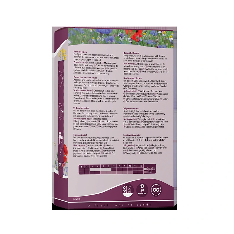 Buzzy® Strooidoosje Friendly Flowers Bermbloemenmengsel 50m² - afbeelding 2