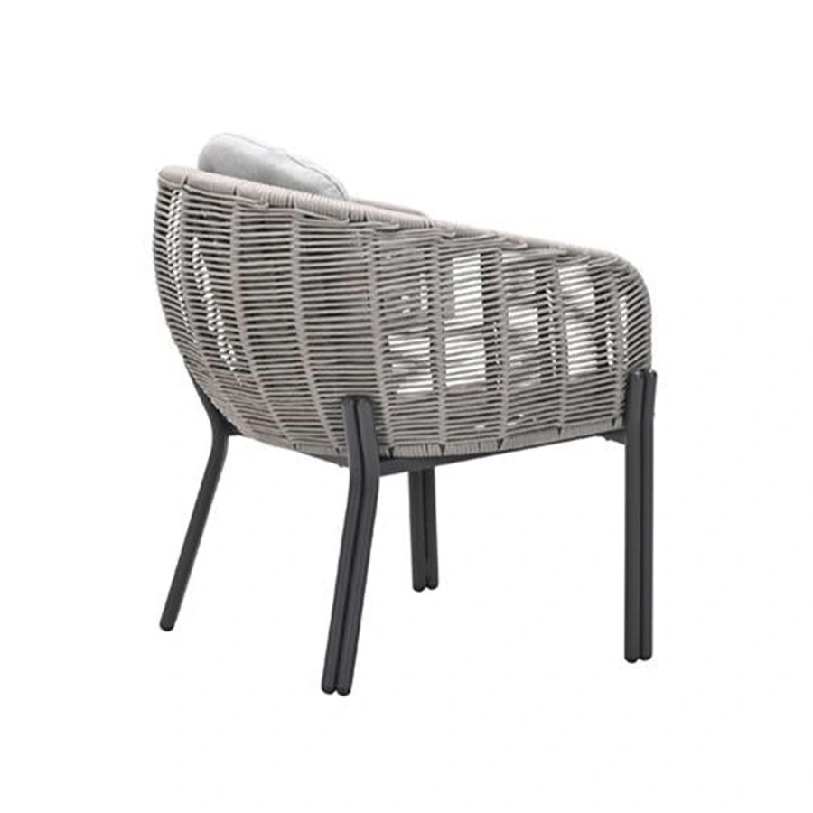 Garden Impressions Zaragosa Dining Tuinstoel - Carbon Black/Valley Sand - afbeelding 3