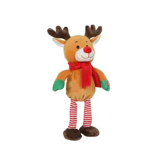 Zingend Rendier Staand - 33 cm