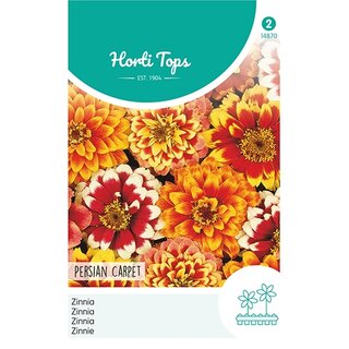 Horti Tops Zinnia Persian Carpet gemengd - afbeelding 1