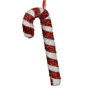 Kersthanger Zuurstok Foam - 20,5 cm