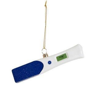 Yup Kerstornament Zwangerschapstest | De Boet