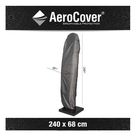 AeroCover Zweefparasol beschermhoes 240x68 - afbeelding 2