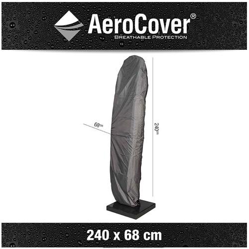 AeroCover Zweefparasol beschermhoes 240x68 - afbeelding 2