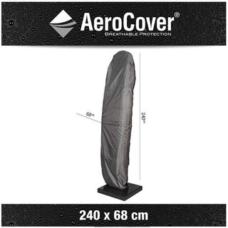 AeroCover Zweefparasol beschermhoes 240x68 - afbeelding 2